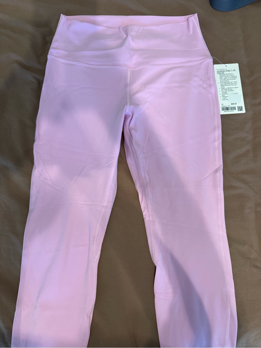 High-Rise Pink Women’s Athletic Leggings Lululemon Brand New